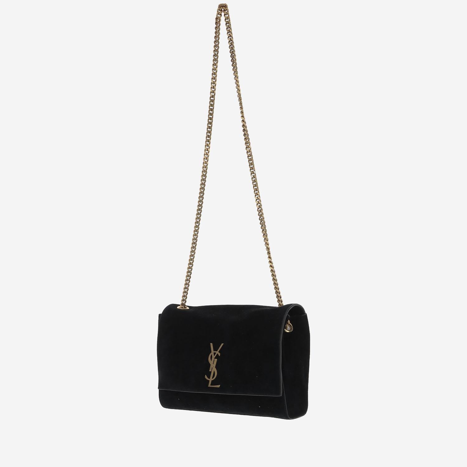 BORSA KATE MEDIA REVERSIBILE IN SUÈDE 553804 0UD7W1000 SAINT LAURENT 