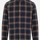 CAMICIA IN COTONE CON MOTIVO A QUADRI REGENT6 75Q4630 GHERARDI 