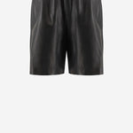 PANTALONI CORTI IN PELLE 832983 XNA7N1000 GUCCI 