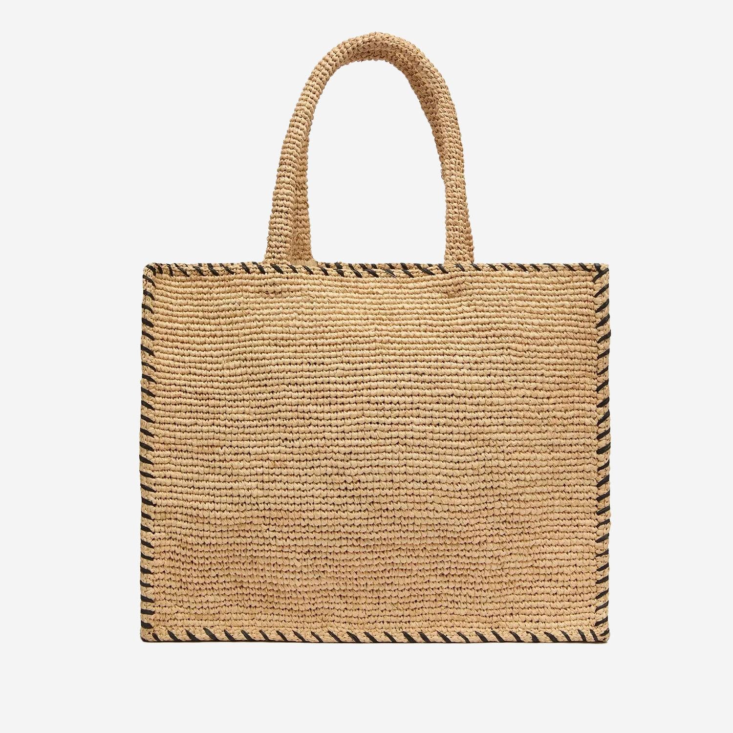 BORSA COLLETTE IN RAFIA COL0013 09045L MC2 SAINT BARTH 