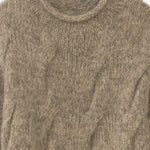 MAGLIONE IN LANA E ALPACA AW25T2492Y302 HUSK LAUREN MANOOGIAN 