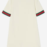 ABITO IN JERSEY DI COTONE CON MORSETTO 718772 XJHR99908 GUCCI KIDS 