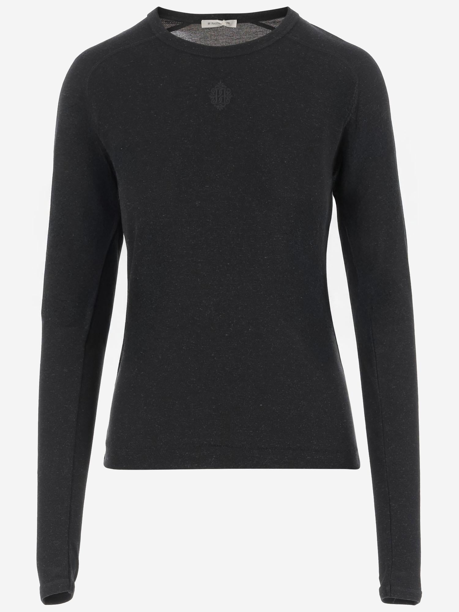 MAGLIA GIROCOLLO IN LYOCELL E CANAPA ORGANICA 103283 050 BY MALENE BIRGER 