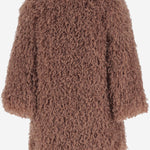 CAPPOTTO FUNKY IN NYLON CON MOTIVO DI PELLICCIA 31548071 069 BABE & TESS KIDS 