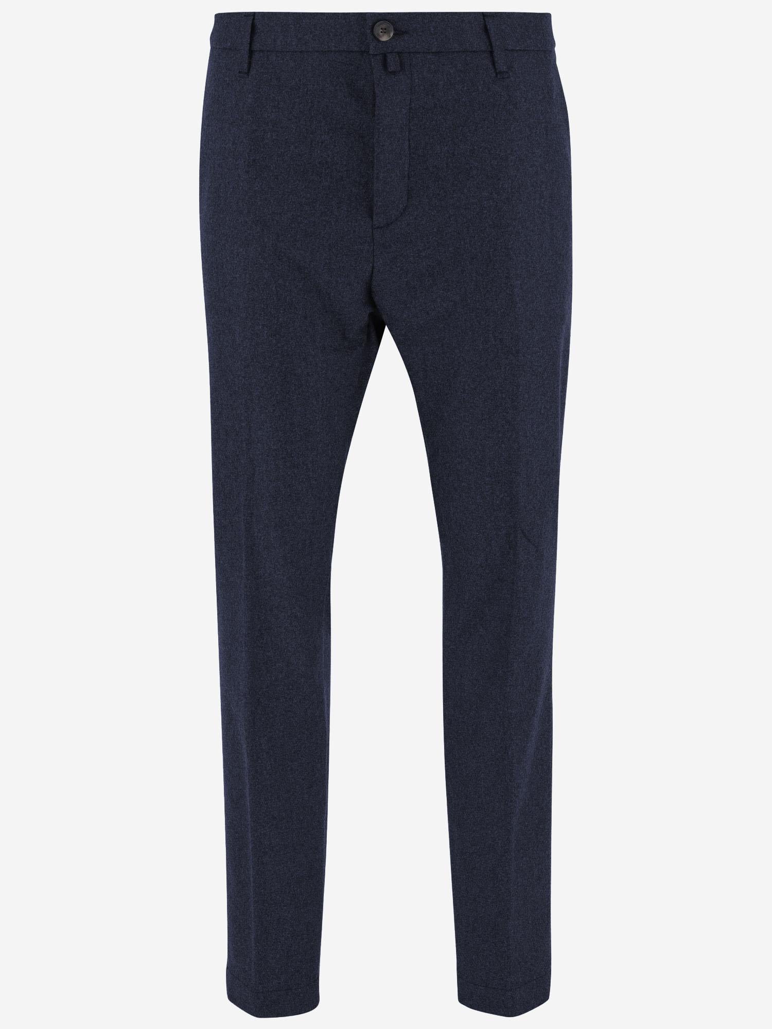PANTALONI IN LANA STRETCH JUMPT026 001Y911 JACOB COHEN 