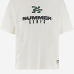 T-SHIRT IN COTONE CON LOGO SG2510101 ORGANICCOTTON SUMMER GAMES 