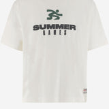 T-SHIRT IN COTONE CON LOGO SG2510101 ORGANICCOTTON SUMMER GAMES 