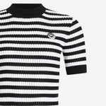 MAGLIA IN COTONE CON MOTIVO A RIGHE KN3428094 5961 PATOU 
