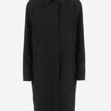 CAPPOTTO DATIMA IN LANA 11214W4466 BLK THE ROW 