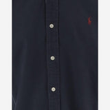 CAMICIA IN COTONE CON LOGO 710772290 002 POLO RALPH LAUREN 