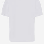 T-SHIRT IN COTONE CON LOGO S6MSJUTH004 001 MSGM KIDS 