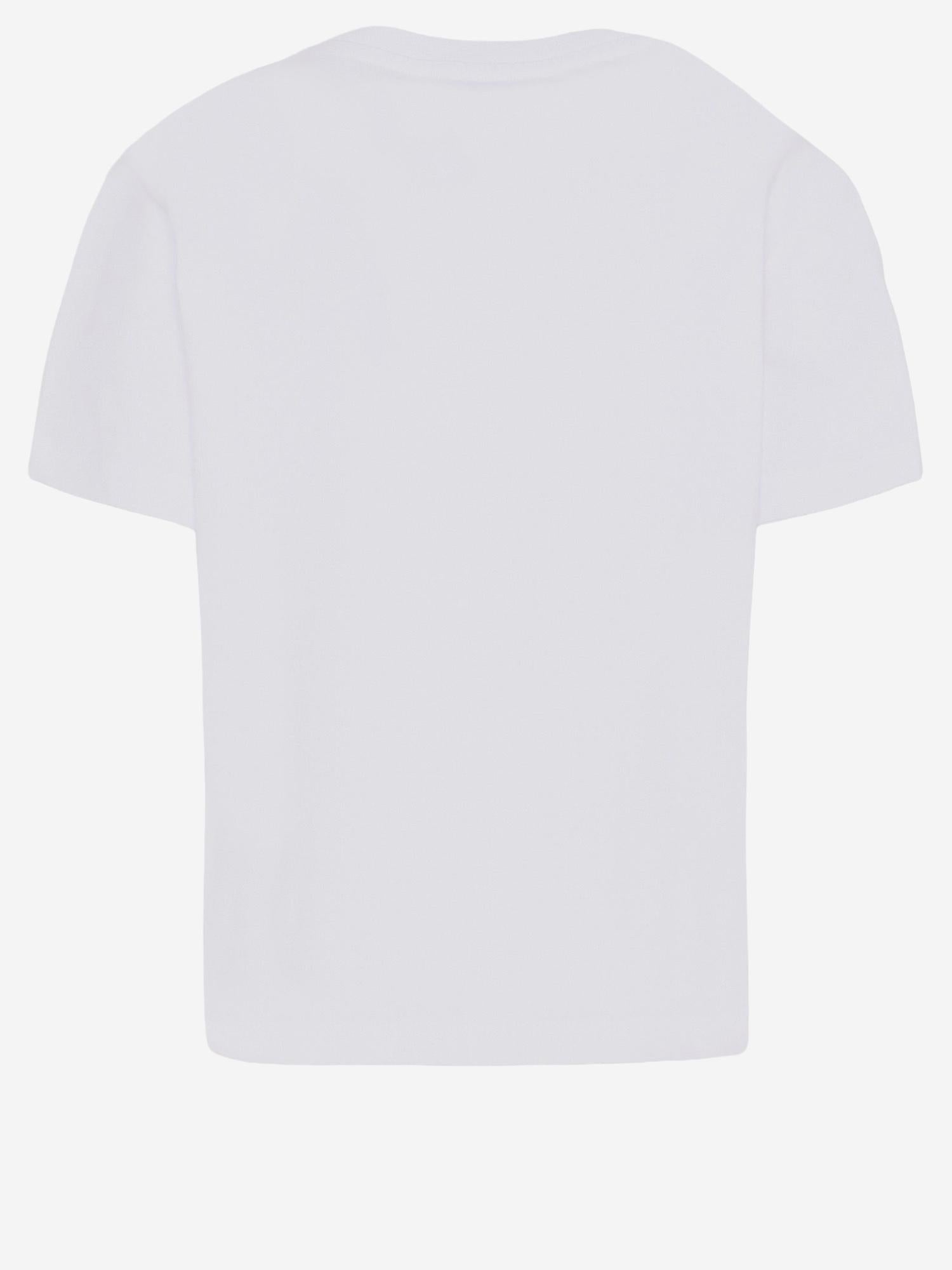 T-SHIRT IN COTONE CON LOGO S6MSJUTH004 001 MSGM KIDS 