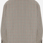 CAMICIA IN COTONE CON MOTIVO A QUADRI 839191 TSM207778 BALENCIAGA 