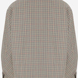CAMICIA IN COTONE CON MOTIVO A QUADRI 839191 TSM207778 BALENCIAGA 