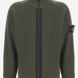 MAGLIONE CON ZIP IN LANA VERGINE 5100012 S0C02V0054 STONE ISLAND KIDS 