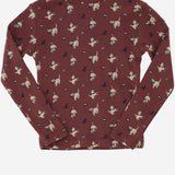 MAGLIA IN COTONE A COLLO ALTO CON STAMPA K3110W25 0A6 MISHA & PUFF KIDS 