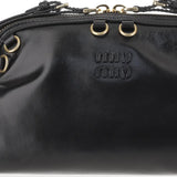 POCHETTE IN PELLE CON LOGO 5BF131 2IEOF0002 MIU MIU 