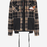 GIACCA IN MISTO COTONE CON STAMPA POSTERIORE 03GUSTAVOVERSHIRT CHOCOLATE APRES SURF 