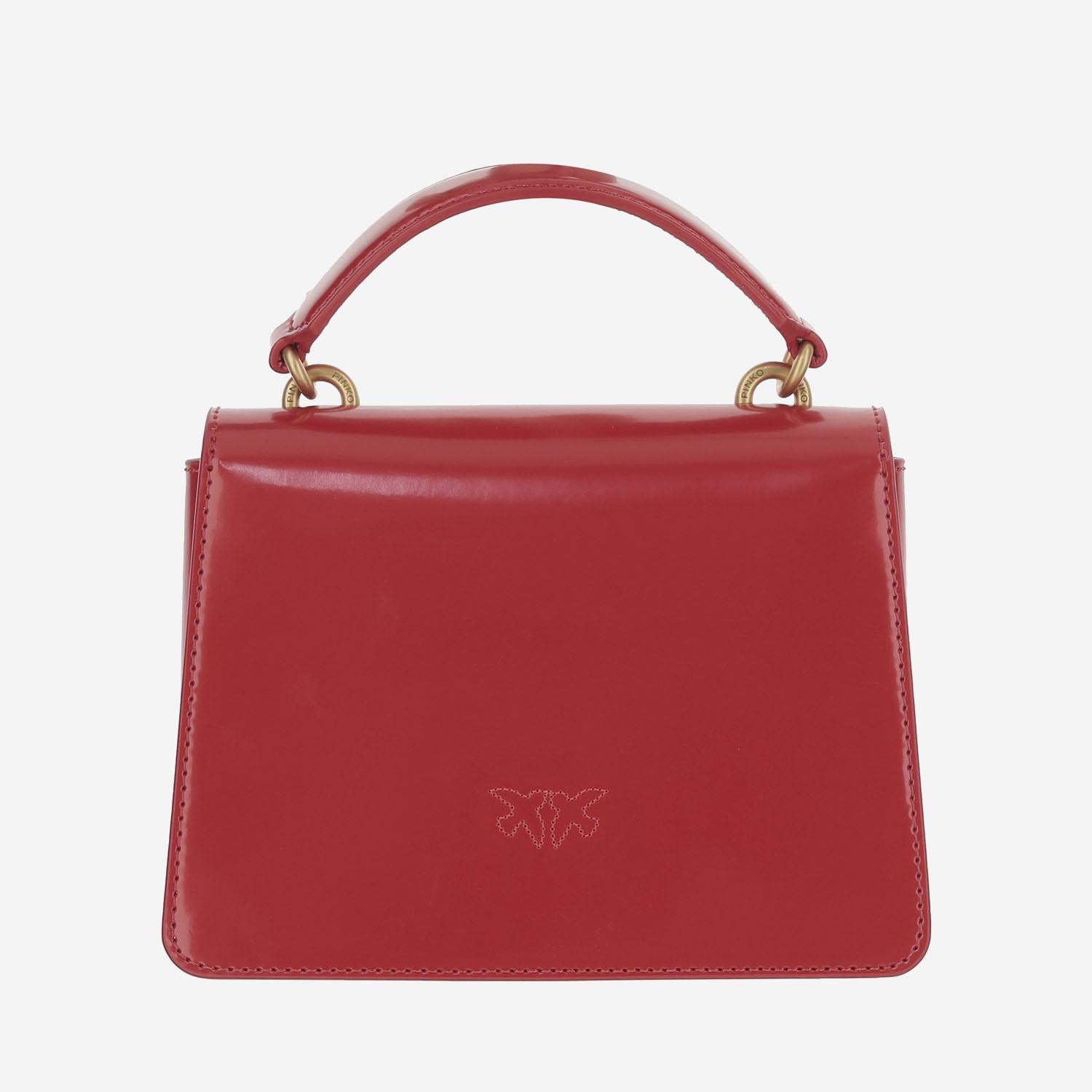 BORSA LOVE ONE TOP HANDLE MINI LIGHT 100071 A1ENR30Q PINKO 