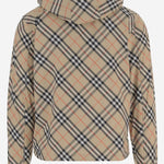GIACCA IN NYLON CON MOTIV CHECK 8121319 SANDIPCHECK BURBERRY 