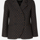 GIACCA IN LANA CON MOTIVO FALENA DOTS FJ7676 AW7EF1UL3 FENDI 