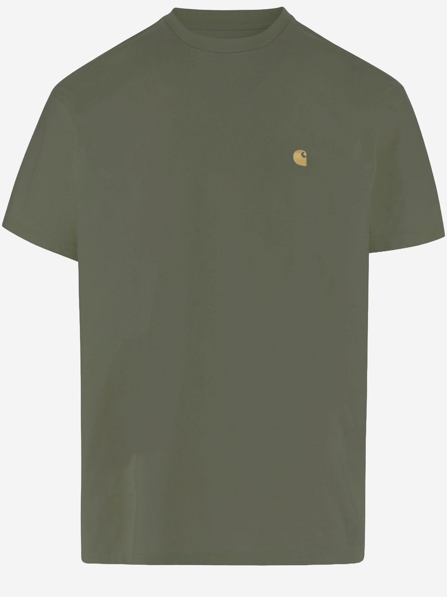 T-SHIRT IN COTONE CON LOGO I026391 3LRXX CARHARTT WIP 