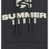 FELPA IN COTONE CON CAPPUCCIO SG2420102 JETBLACK SUMMER GAMES 