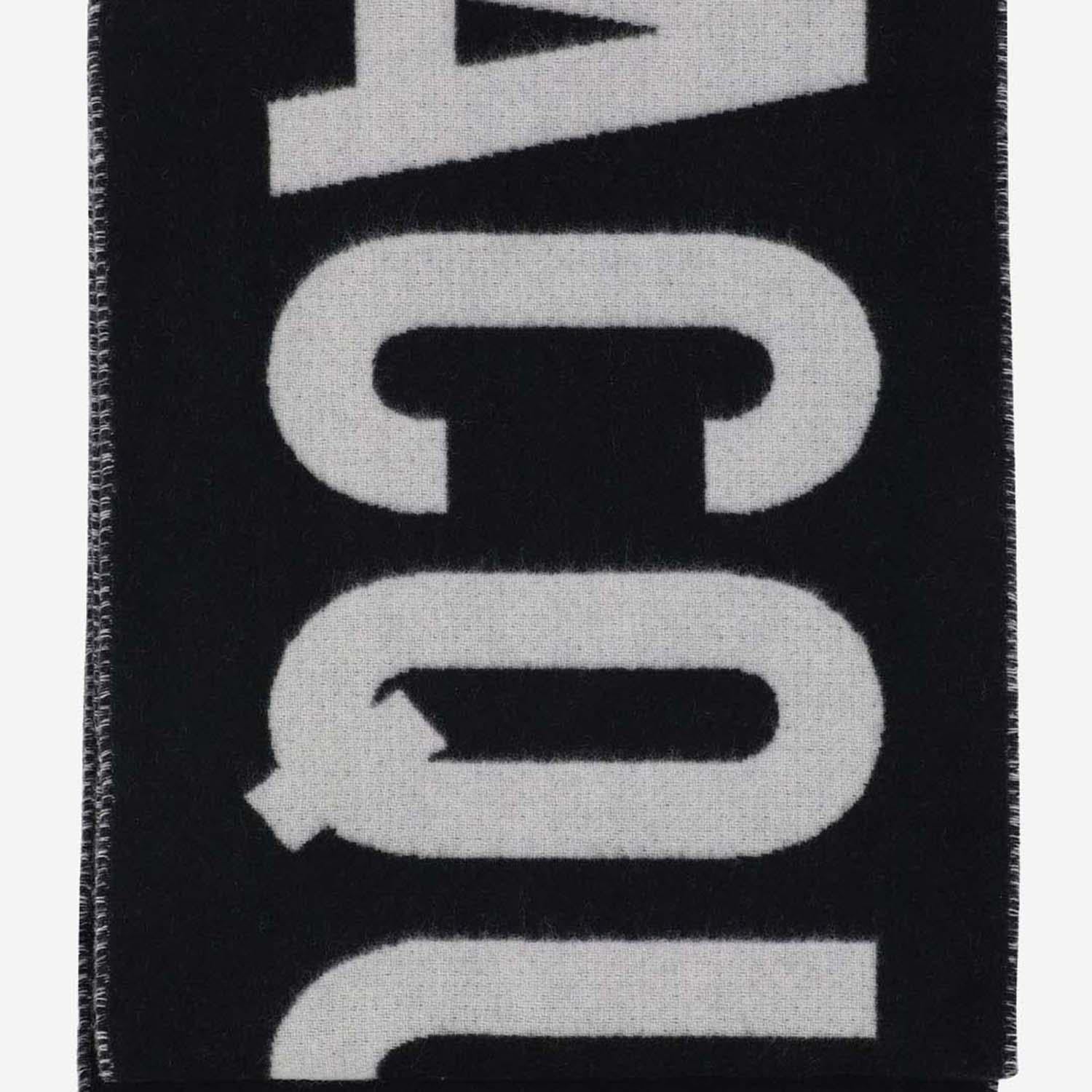 SCIARPA IN LANA CON LOGO ACU00435AOT4001 990 JACQUEMUS 