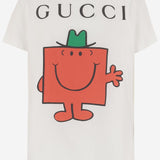 T-SHIRT IN COTONE CON STAMPA 547559 XJHPU9214 GUCCI KIDS 