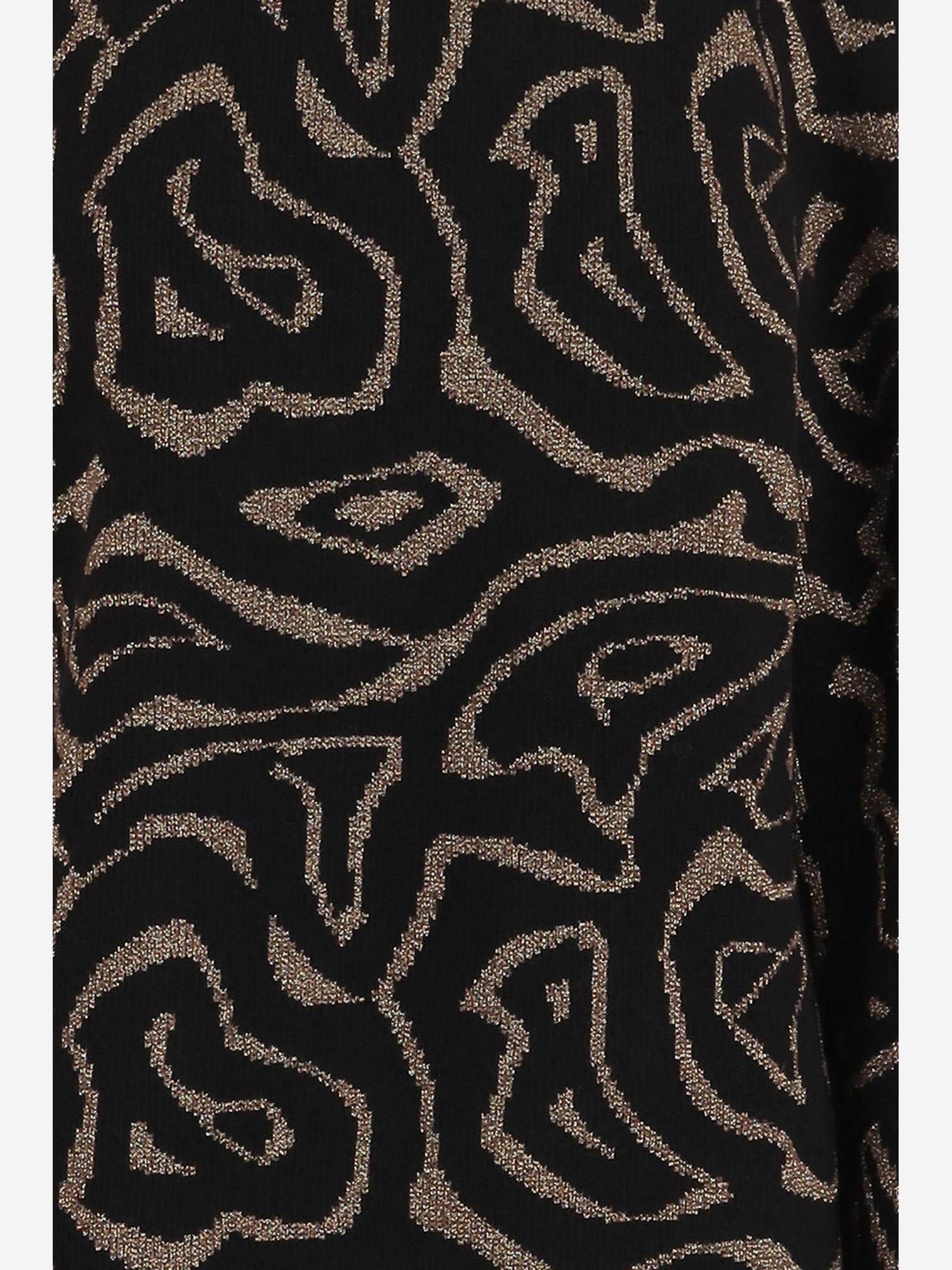 Abito Corto in Stampa Labirinto 5UKG33 5U965A65 EMILIO PUCCI 