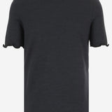 T-SHIRT IN MISTO SETA J01NF0006 J20341001 JIL SANDER 