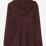MAGLIA LUSTER IN RAYON AW25T2528W170 MERLOT LAUREN MANOOGIAN 