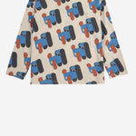 T-SHIRT IN COTONE CON STAMPA B225AC010  BOBO CHOSES KIDS 