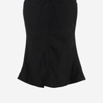 GONNA MIDI GODET IN COTONE 852330 TTWA41000 BALENCIAGA 