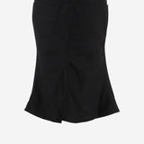 GONNA MIDI GODET IN COTONE 852330 TTWA41000 BALENCIAGA 