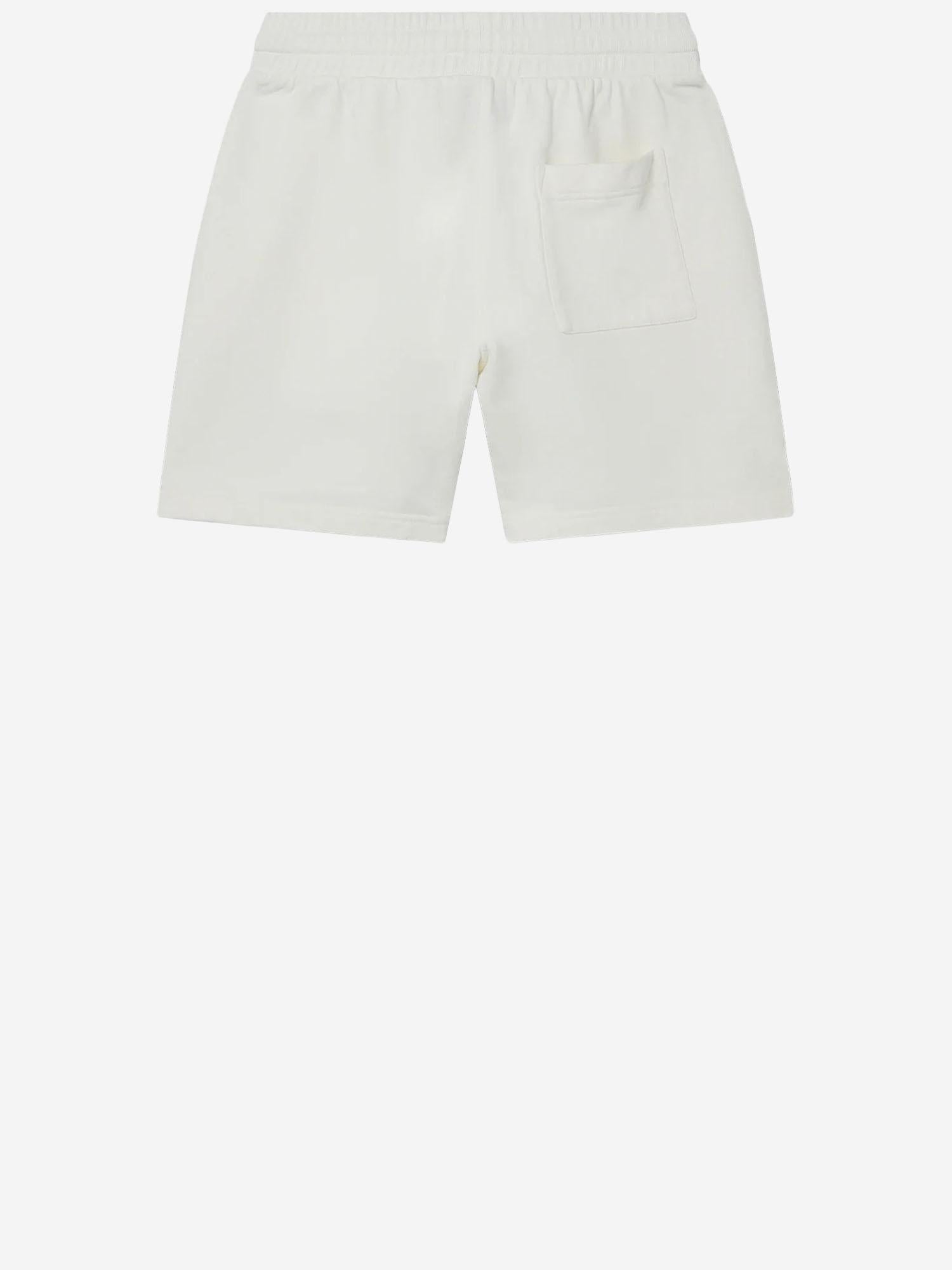 PANTALONI CORTI IN COTONE CON LOGO MSP26JTR003 02 CASABLANCA 