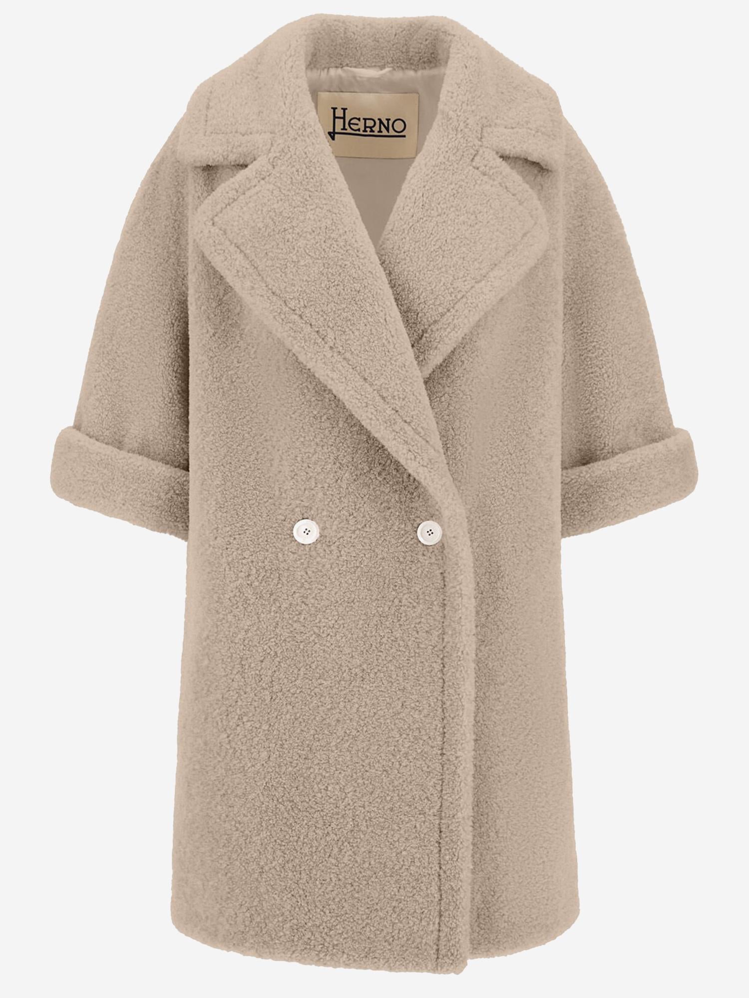 CAPPOTTO IN SHEARLING GC000492D 127351983 HERNO 