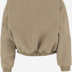 GIACCA IN MISTO COTONE CON LOGO WDJP324030U BG WE11 DONE 