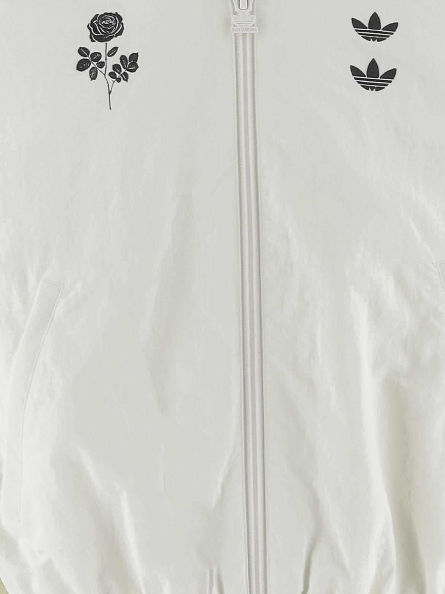 GIACCA IN NYLON CON LOGO E BANDE LATERALI KT2616 OFFWHITE ADIDAS X WILLY CHAVARRIA 