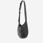 Borsa Hobo Piccola Valentino Garavani Hoboho In Nappa Motivo Chevron 7W0B0S63 GHA0NO VALENTINO GARAVANI 