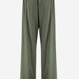 PANTALONI IN SETA STRETCH 010915 2032606 DRIES VAN NOTEN 