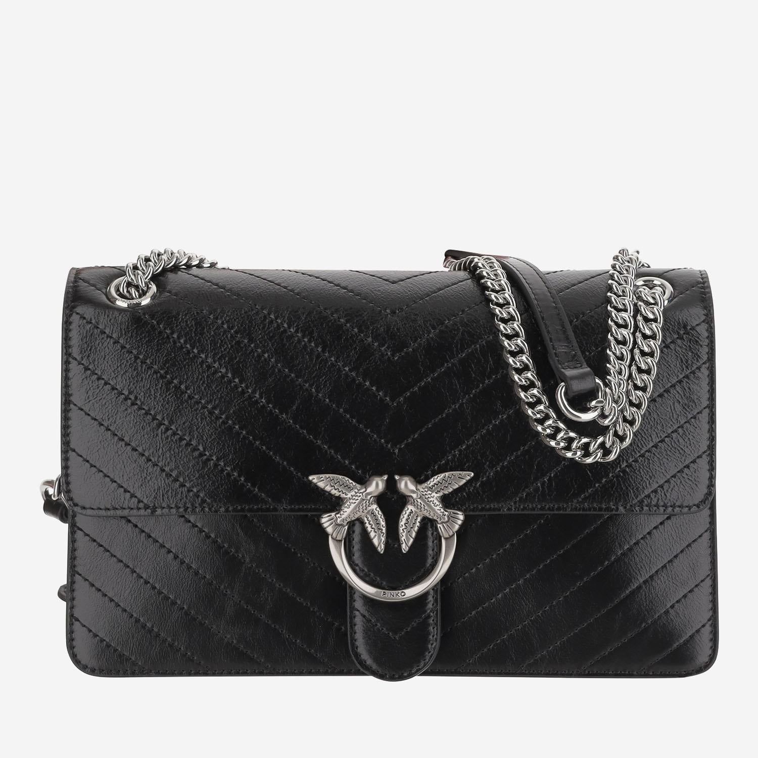 BORSA LOVE ONE LIGHT CLASSIC 106174 A2JCZ99E PINKO 