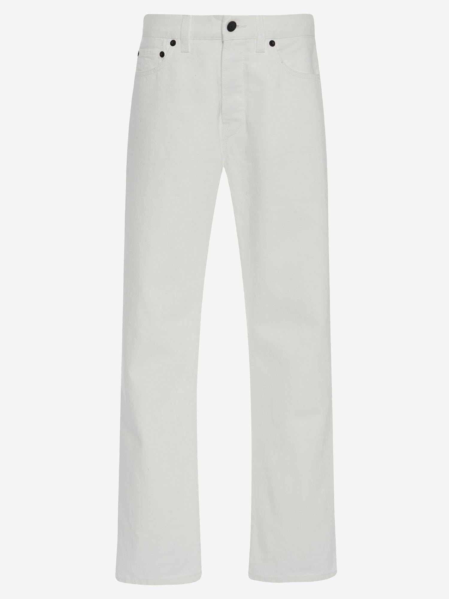 JEANS LESLEY IN COTONE 5660W1493 WHT THE ROW 