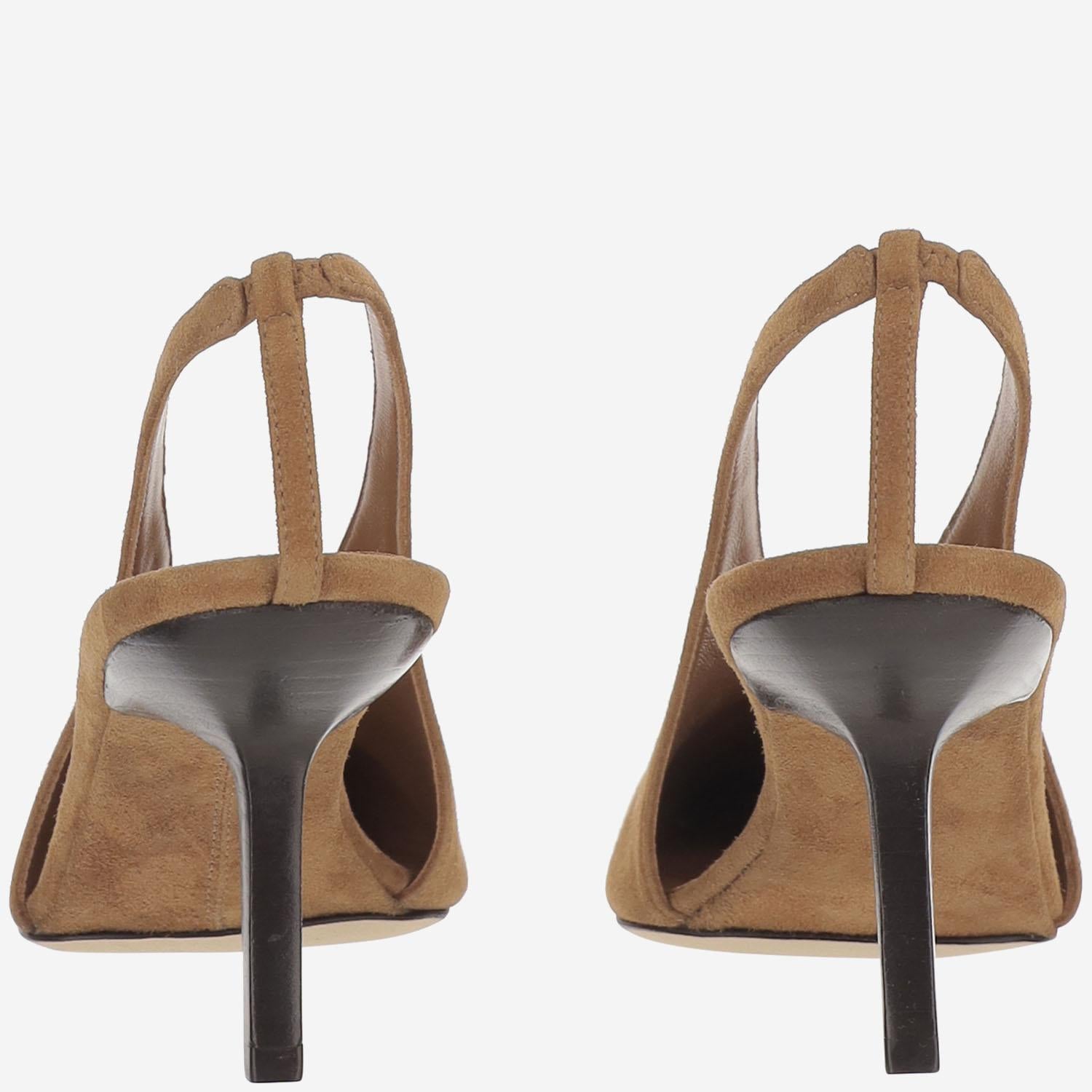 SLINGBACK EVELINA IN PELLE SCAMOSCIATA ARMTMSC03S U01034 ARMARIUM 