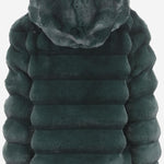 CAPPOTTO IN PELLICCIA SINTETICA EF206 FCN015 UNCOMMON 