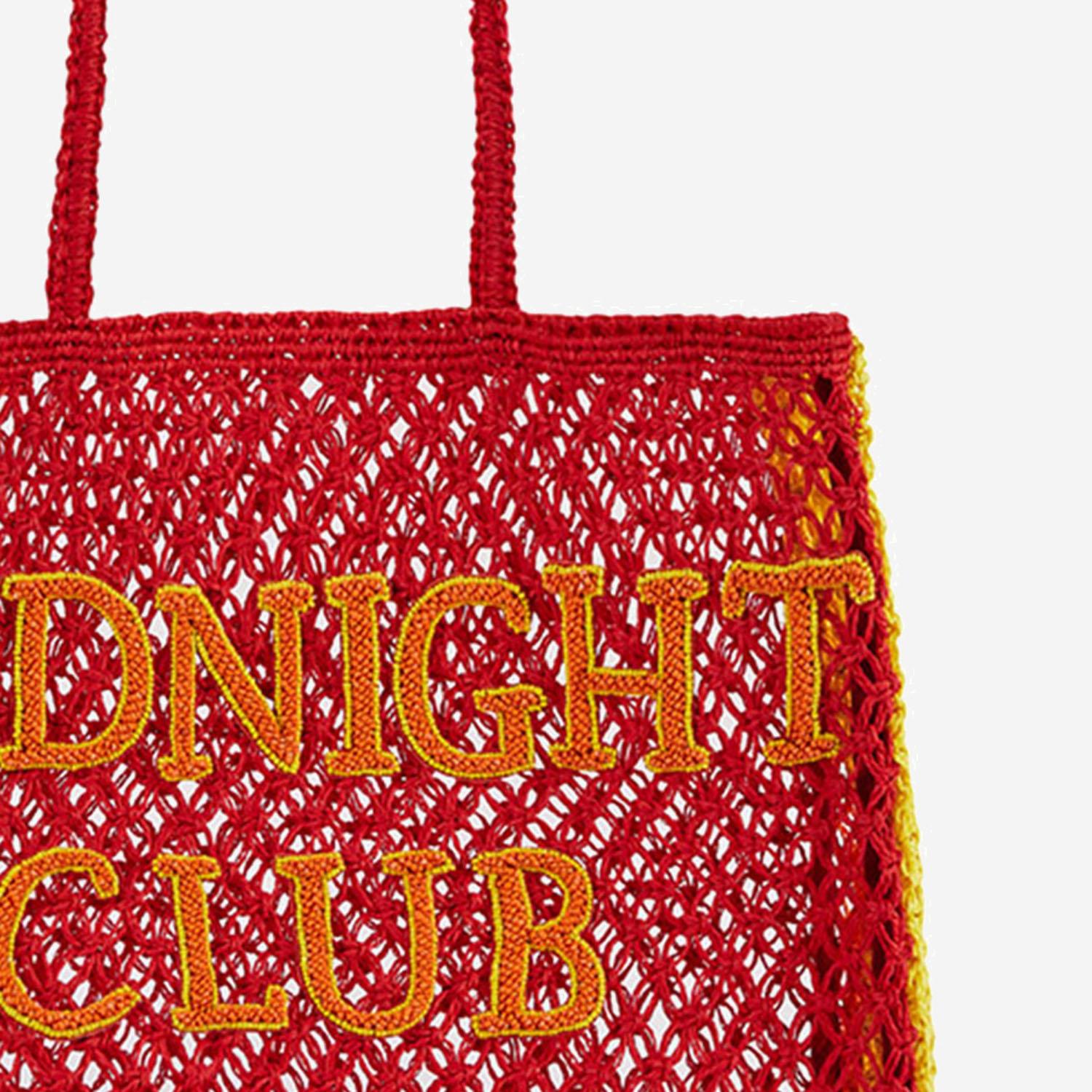 BORSA SHOPPING ULYSS IN RAFIA ULYSS ROUGE WILD 