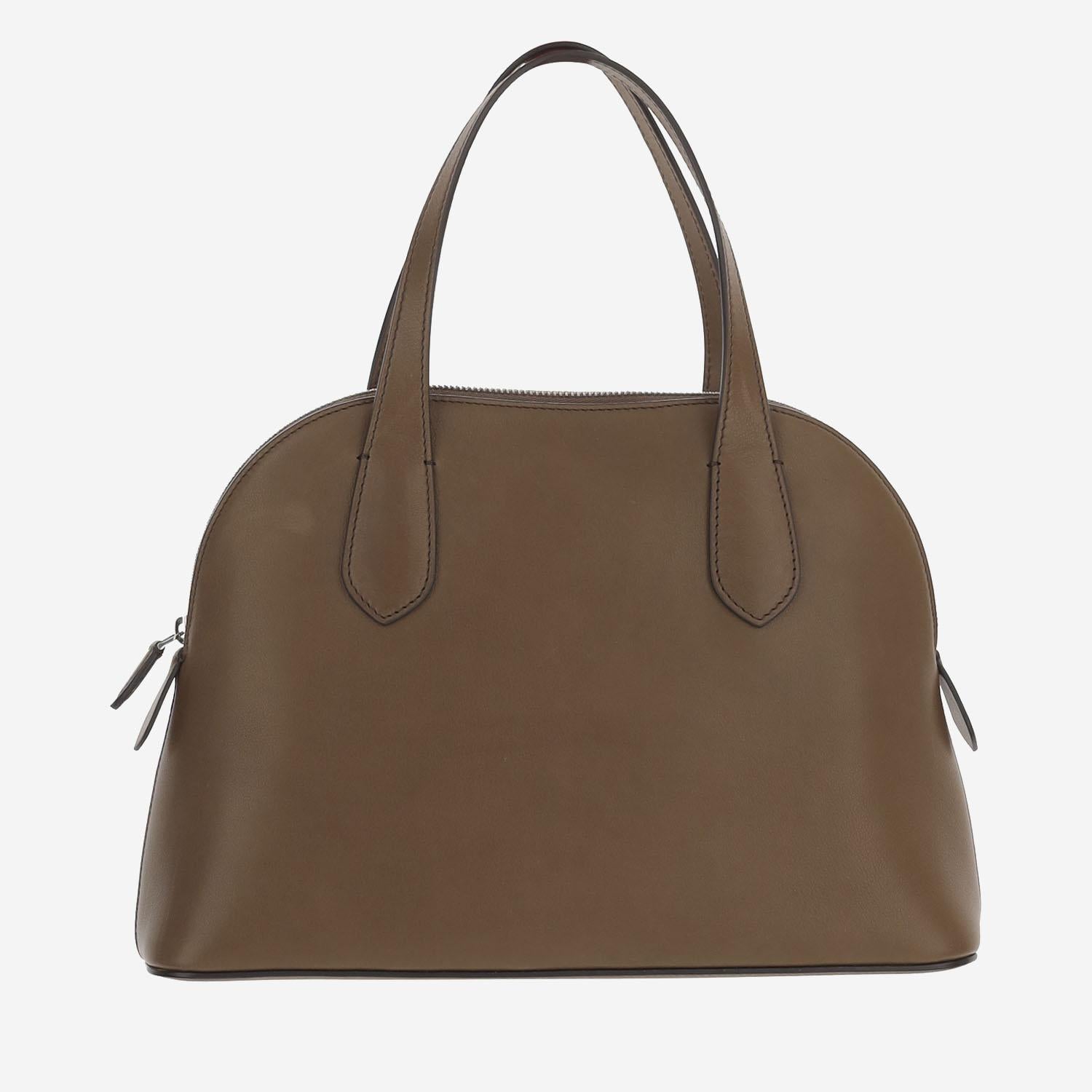 Borsa Ingrid media in pelle W1908L72 MUAS THE ROW 