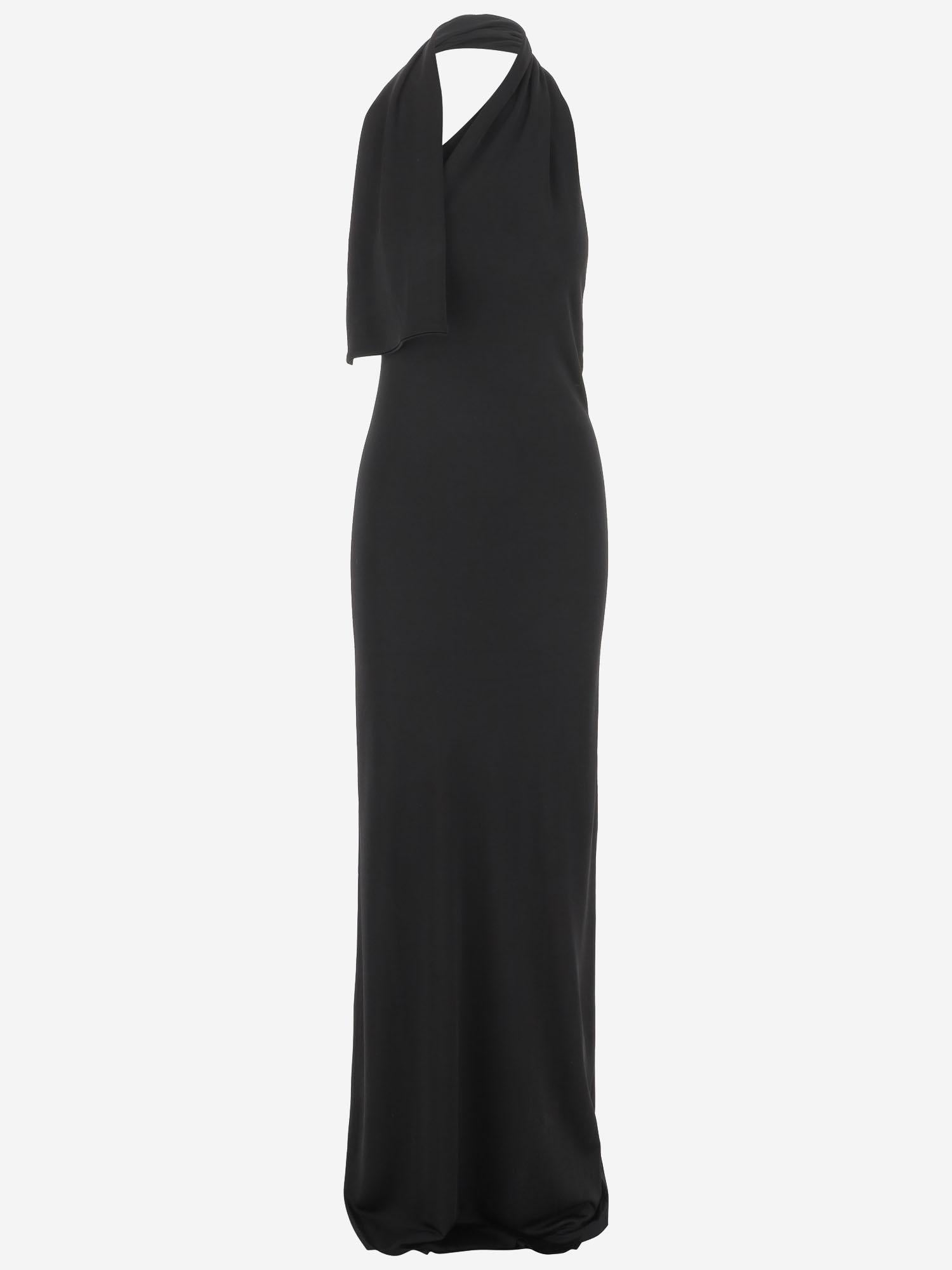 ABITO LUNGO ROZA IN VISCOSA 54614132W4132 200 KHAITE 