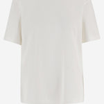 T-SHIRT IN COTONE CON LOGO TSM00628AJ00226 1OE JACQUEMUS 
