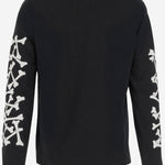 FELPA IN COTONE CON STAMPA E LOGO AMJYTE 1076Black AMIRI 